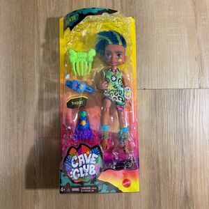New Mattel Cave Club Slate Doll Sealed Prehistoric Boy Doll Kidcore Neon Punk